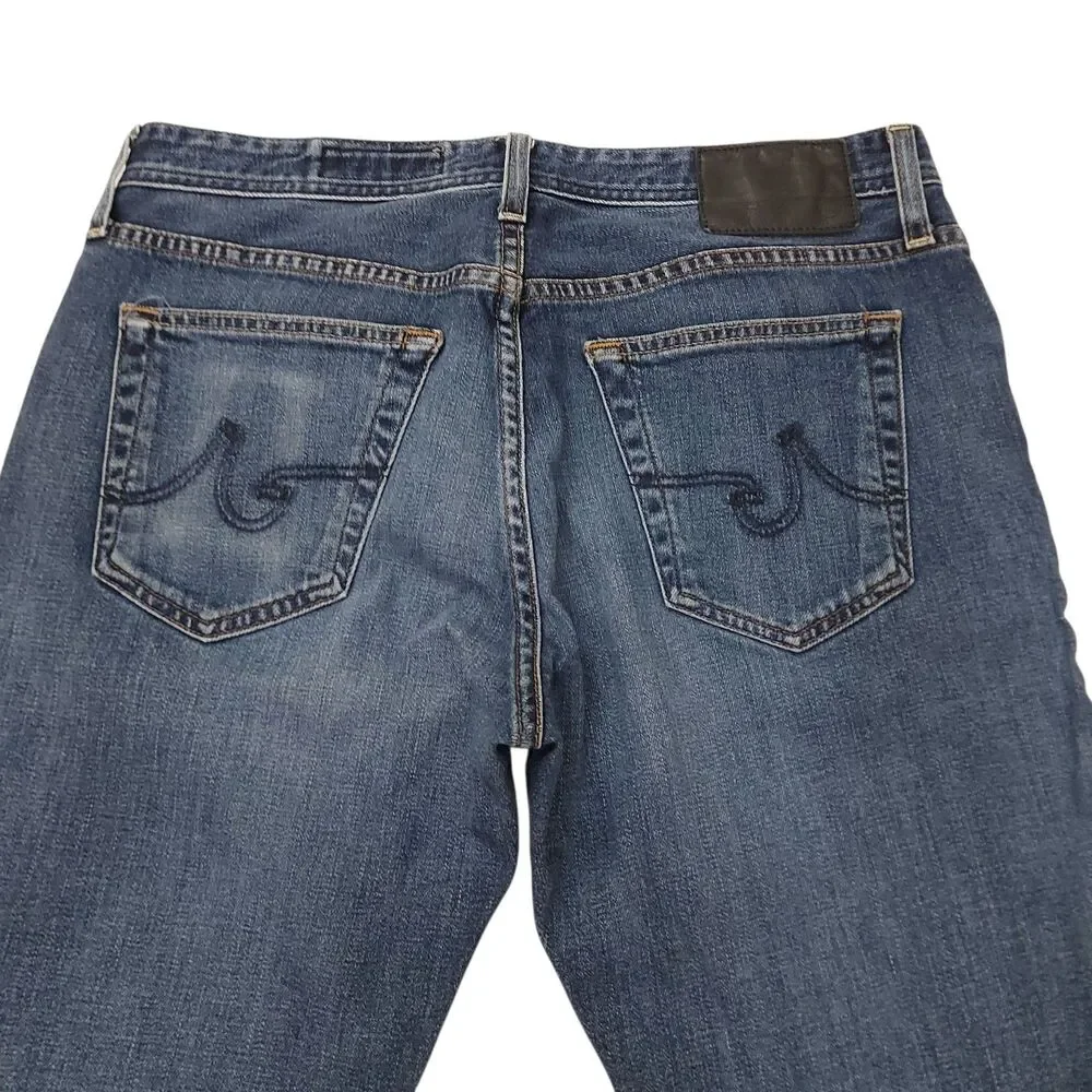 Adriano Goldchmied Jeans Mens 32x31 Blue The Graduate Tailored Fit Stretch Denim